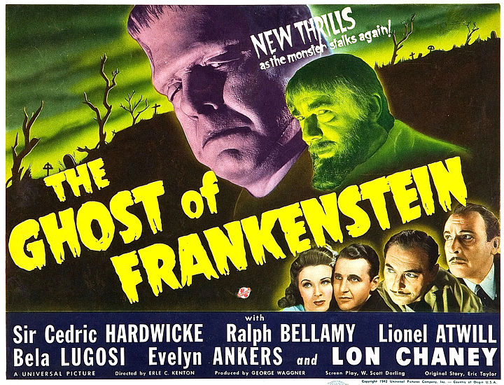 THE GHOST OF FRANKENSTEIN
